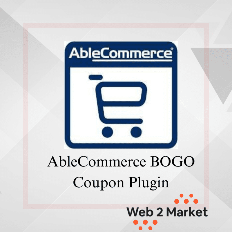 Buy One Get on Free Bogo Coupon Plugin for Ablecommerce 9