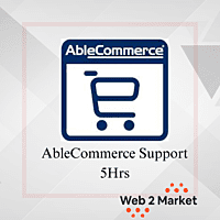 AbleCommerce Support for Development, Design, Training, etc. | 5 Hrs AbleCommerce Support for Development, Design, Training, etc. | 5 Hrs
