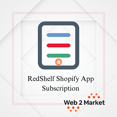 RedShelf Shopify App Subscription for E-readers