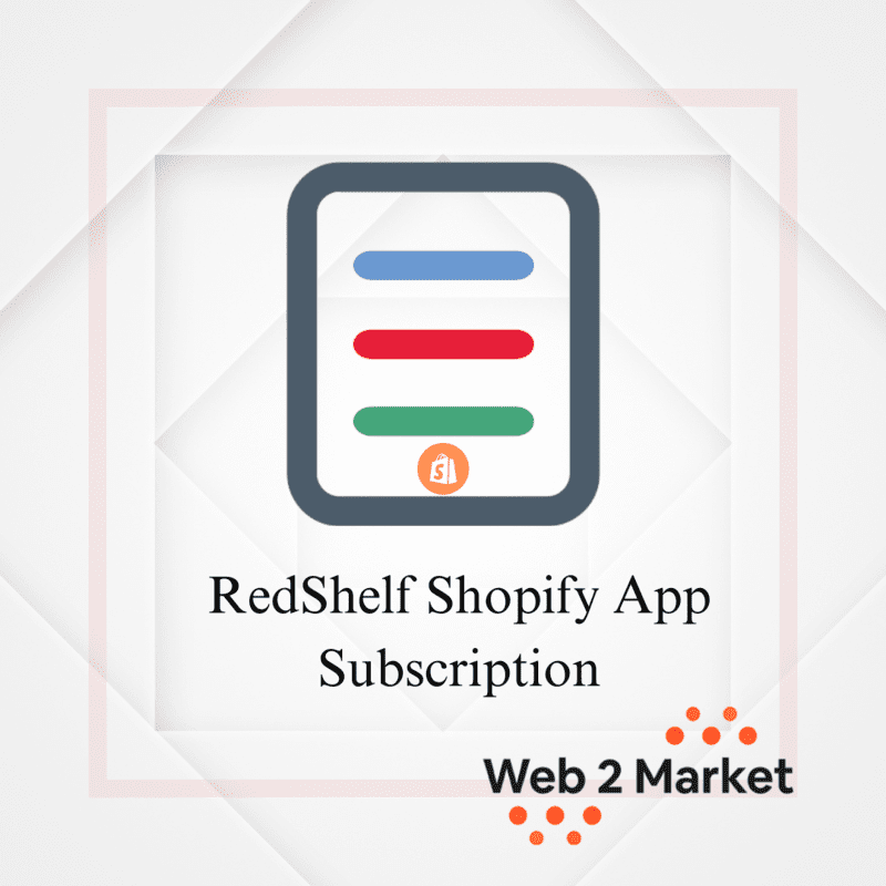 RedShelf Shopify App Subscription for E-readers