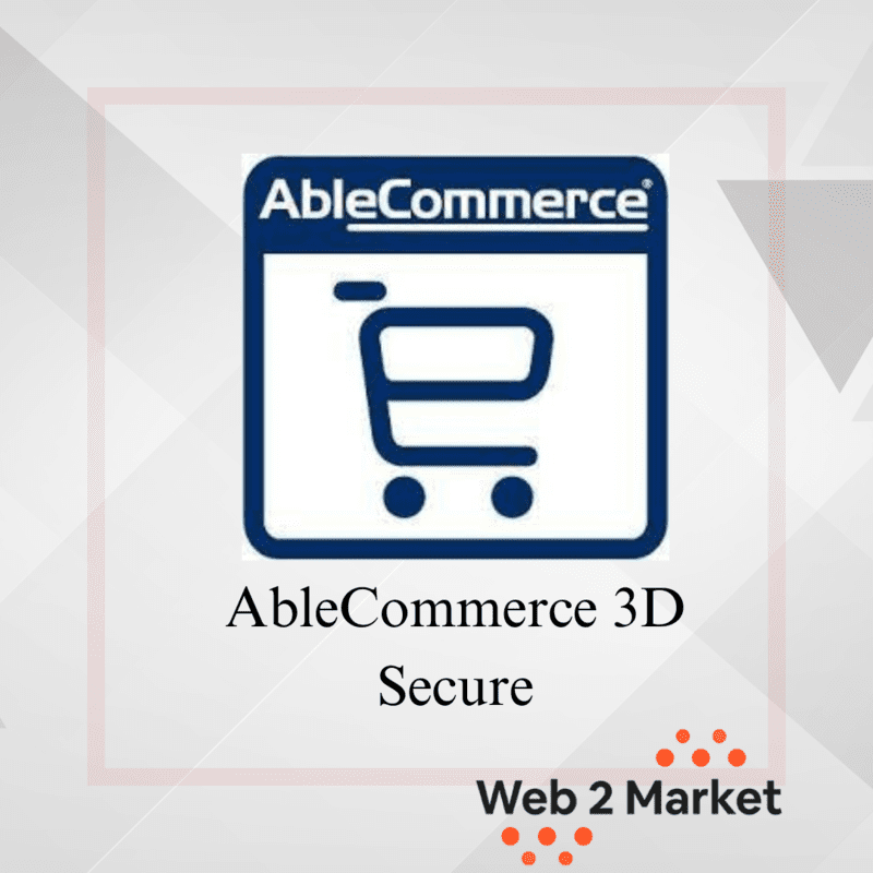 AbleCommerce - 3D Secure Authentication for Fraud Prevention